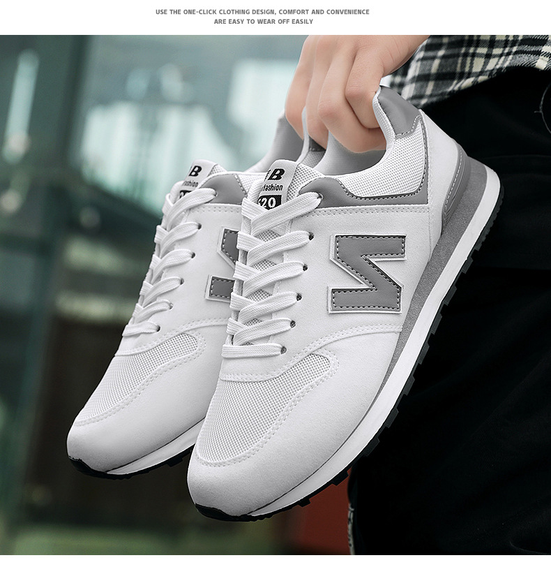 Sneakers Men Casual Shoes Light Suede New Classic Men Running shoes Outdoor Breathable Mesh Jogging Sport Shoes
