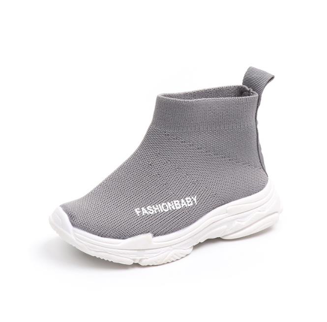 Winter Kids Sneakers Children Casual Shoes Slip-on Breathable Kids Socks Shoes Non-slip Snow Boots Boys Girls Sport Shoes