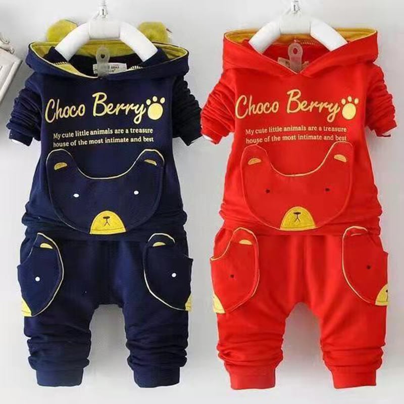 baby Kids Boys Girls Autumn Sport Suit Children Clothing Set Toddler Casual Kids Clothes