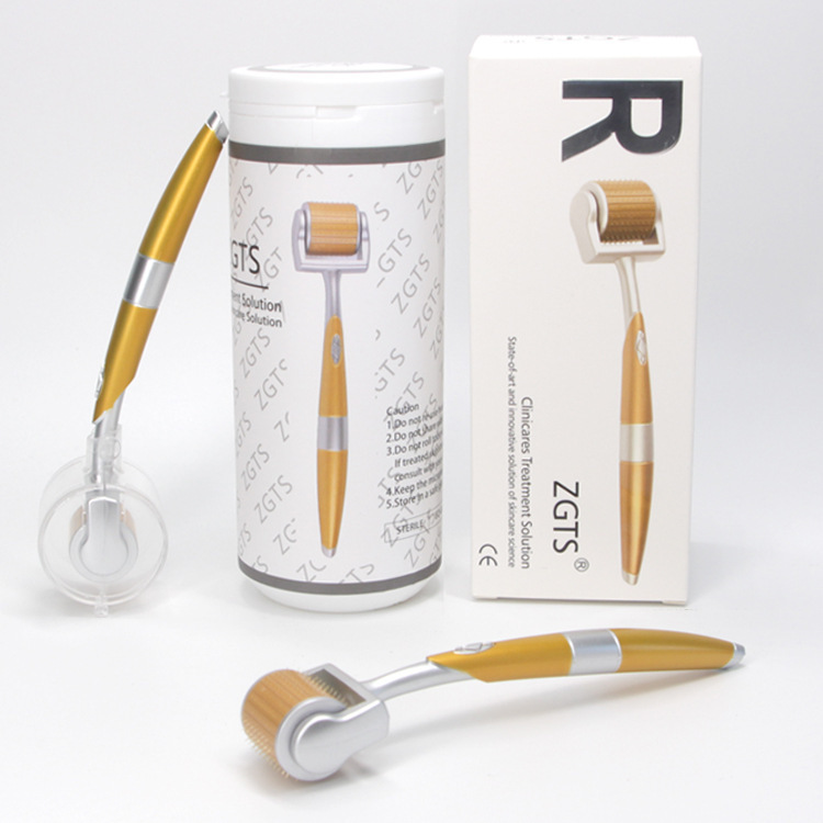 192 Needle Facial Introduction Device Manual Massage Roller Titanium Alloy Micro Needle