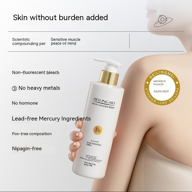 Golden Niacinamide Moisturizing Body Milk Refreshing, Moisturizing and Moisturizing Skin Milk