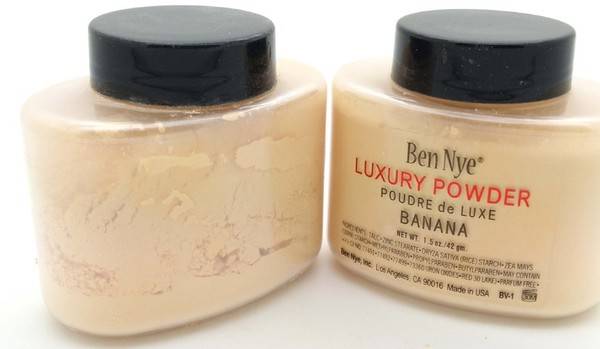 Ben Nye Luxury Powders - Banana 1.5oz Banana Powder Naked Makeup Luxury Base Face Powder Cosmetic Loose Powder Foundation 42g