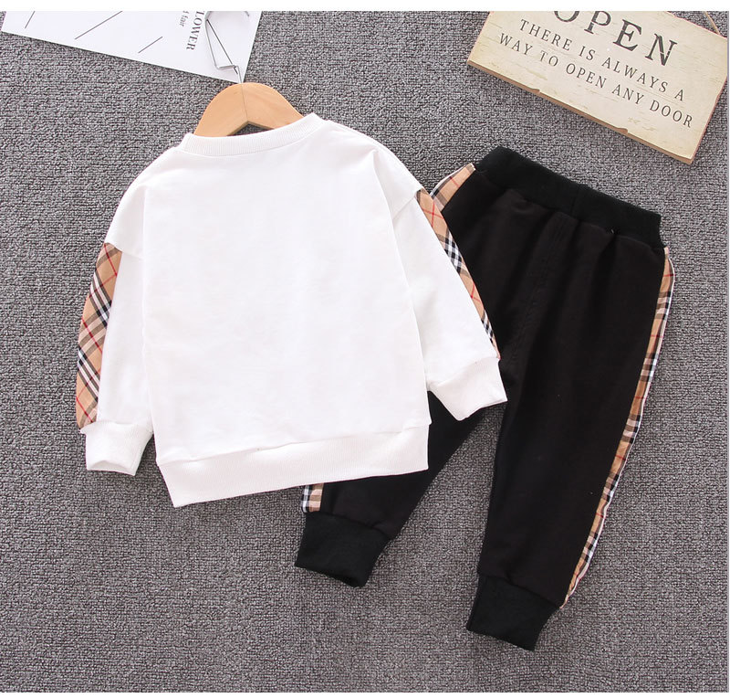 Children's clothing boy autumn Korean leisure suit children's spring and autumn clothing two-piece suit tide