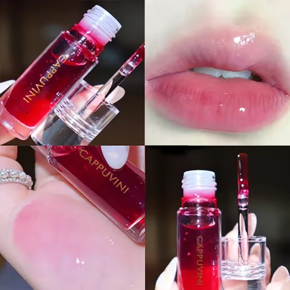 1pc Transparent Crystal Jelly Lip Gloss Mirror Moisturizing lipstick Gloss Liquid Lip Gloss Lip Gloss