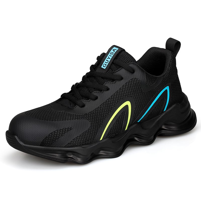 2024 New Safe Lightweight Work Shoes European Standard Puncture-Proof Sneakers Fashion Steel Toe Safety Shoes