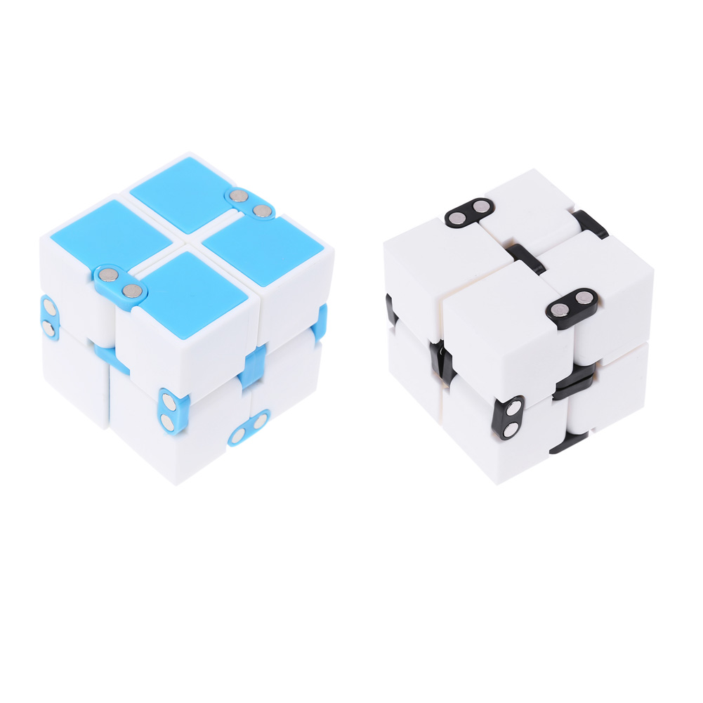 NEW Infinity Cube Mini Fidget Cube Anti Stress Finger Hand Magic Cube Blocks Adult Kids Funny Desk Toys Gift