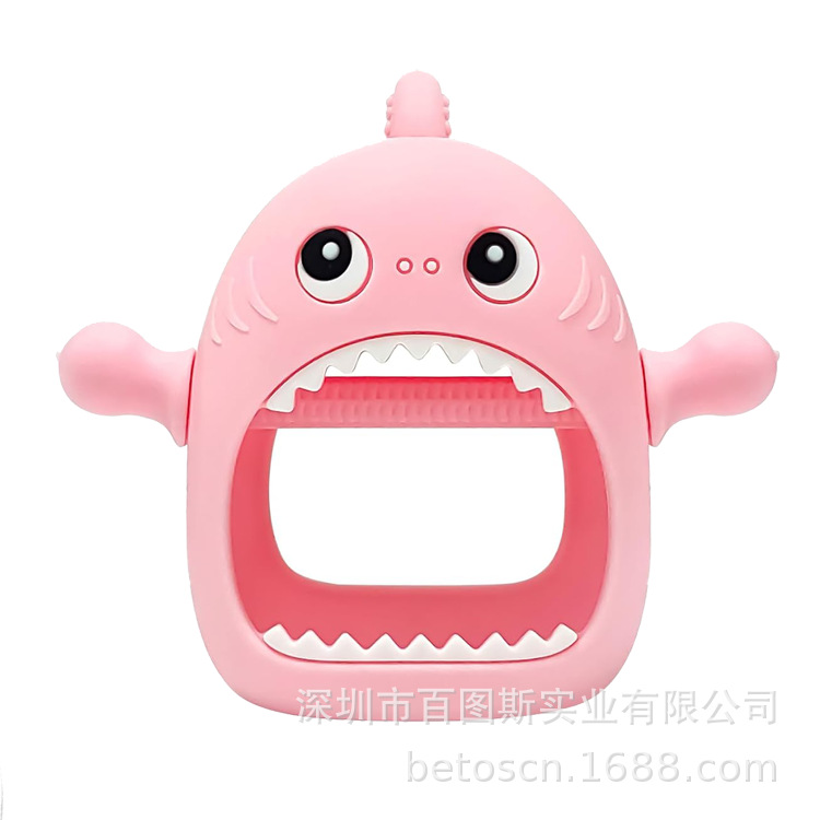 Never Drop Silicone Teething Toys for Babies,Infant Hand Teether Pacifiers Breastfeeding Babies, Teethers Toy For New Born