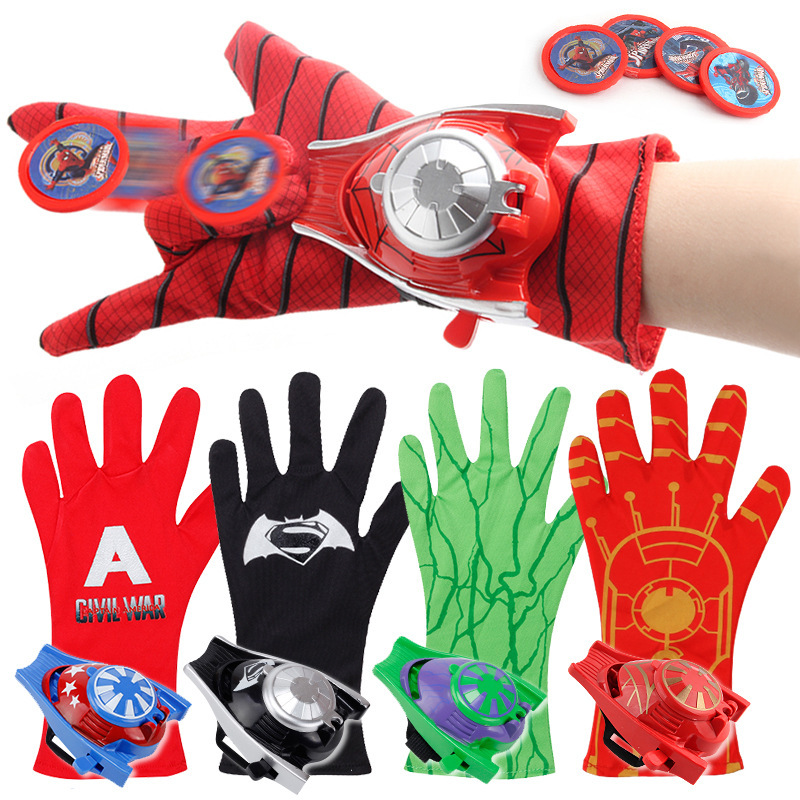 New One Piece Anime Figure Pvc Super Heroes Zings Cosplay Spider Gloves Laucher Wrist Launchers Kids Toys For Children Boys