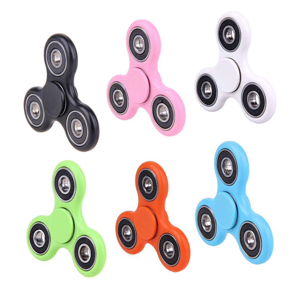 Fidget Spinner Desk Focus Fingertip Gyro Toy Anti Stress Relief Finger Spinners EDC Sensory Fidget Cube Gift for Children Kids