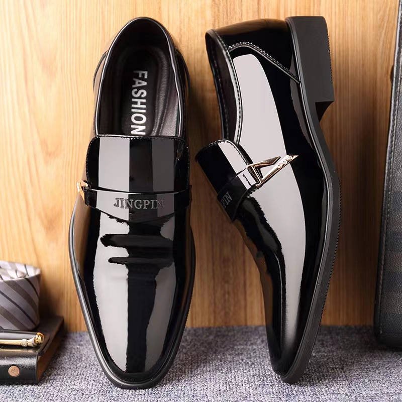 Men's leather shoes, men's loafers, casual leather shoes, new formal, business and fashionable leather shoes