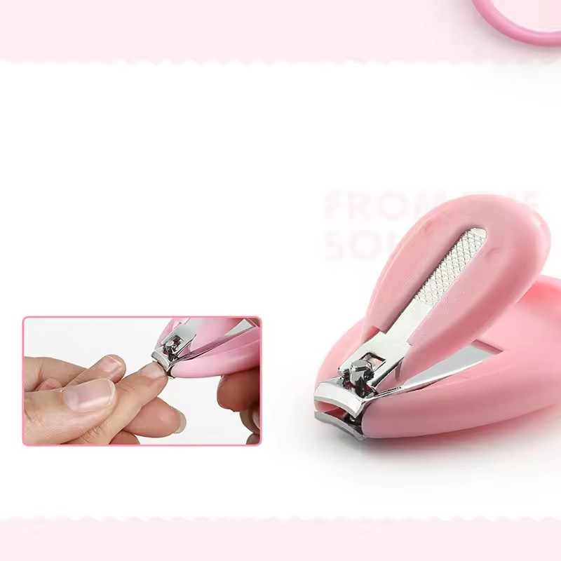Baby Nail Clipper Kit Baby Healthcare Kits Tool Trimmer Scissors Nail Clippers With Storage Box Baby Nail File Set Manicure Care