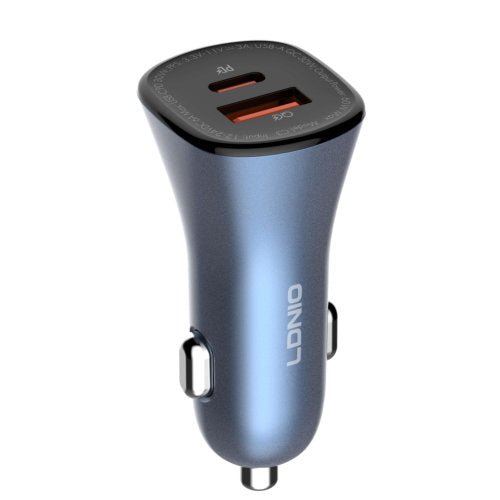 LDNIO C3 60W PD+QC SUPER FAST CAR CHARGER