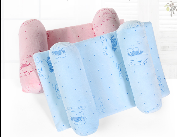 Baby Cotton Protective Shaping Pillow Sleeping Pillow Head Support Cushion for Newborn Soft