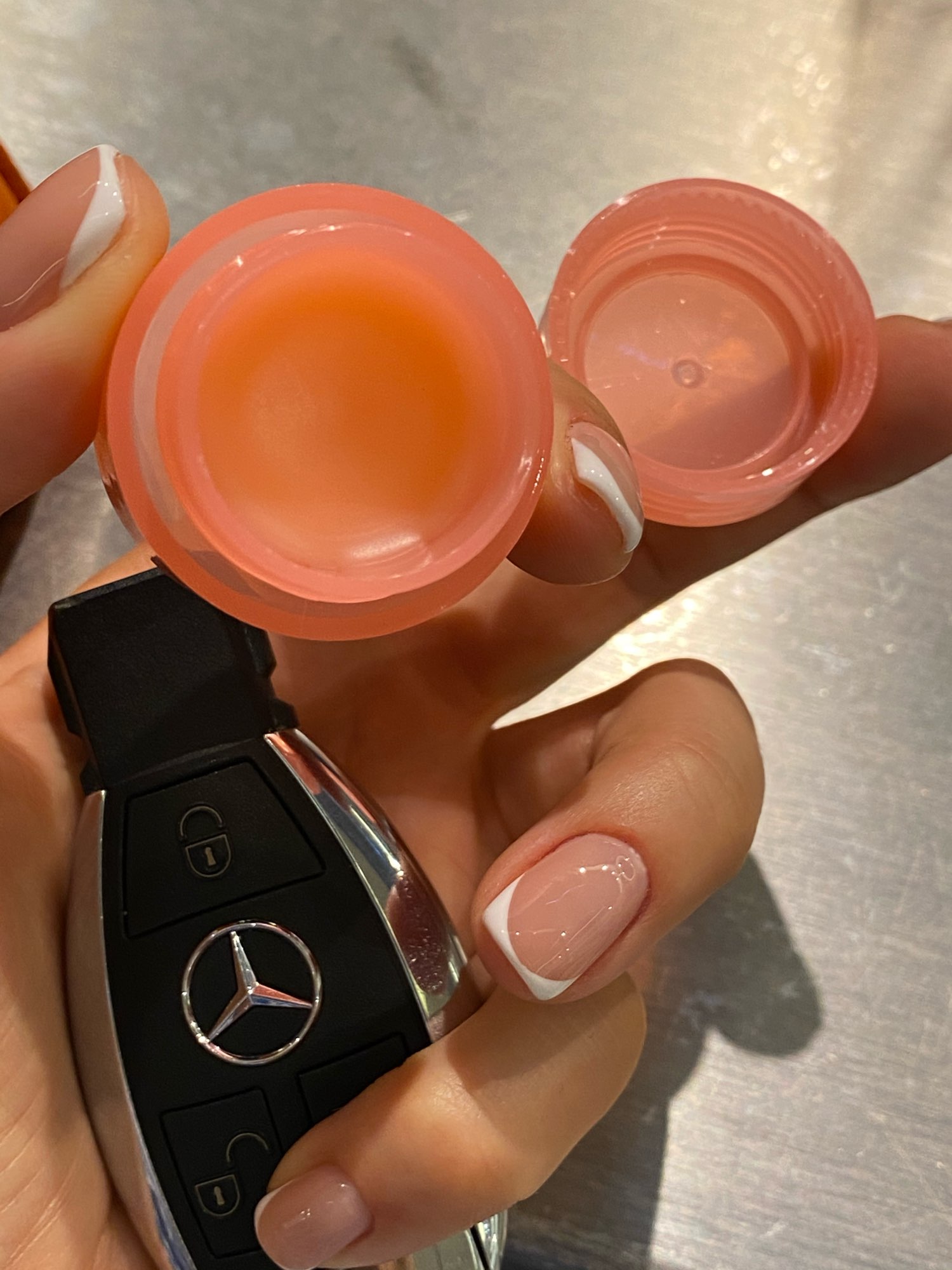 3g South Korea lip care sleep mask night sleep maintenance Moisturizing Lip Gloss Pink Lip bleach cream Nourishing Lip Care