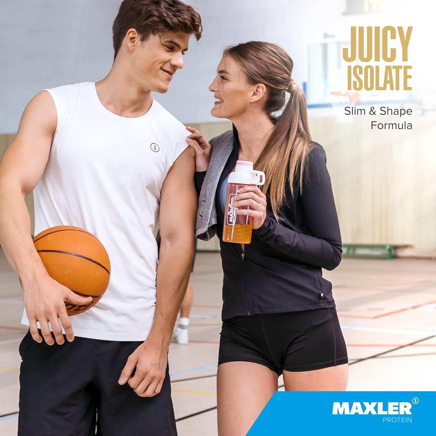 Maxler Juicy Isolate Protein Powder - Clear Whey Isolate - Low Lactose, Fat Free, Sugar Free Muscle Recovery Drink for Pre & Post Workout - Pineapple