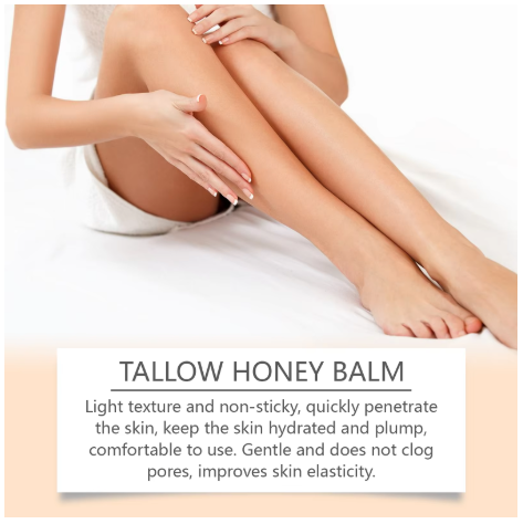 Tallow Honey Cream Glow Hydrating Skin Improve Elasticity Soft Bleaching Improve Dullness Firming Face Body Moisturizer Lotion