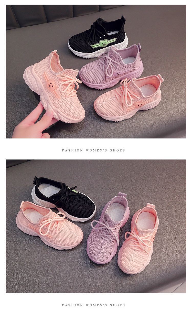 Kids Sneakers Sports Baby Soft Breathable Running Knitting Infant Teenage Boy Girl Lightweight Coconut Shoes Spring Summer