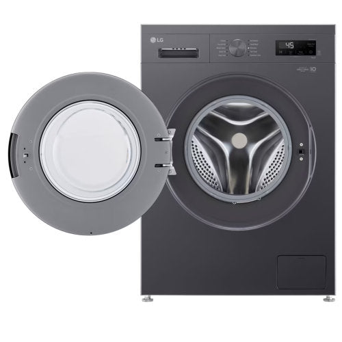 LG 8KG AI DD™ FRONT LOAD WASHING MACHINE - MATTE BLACK