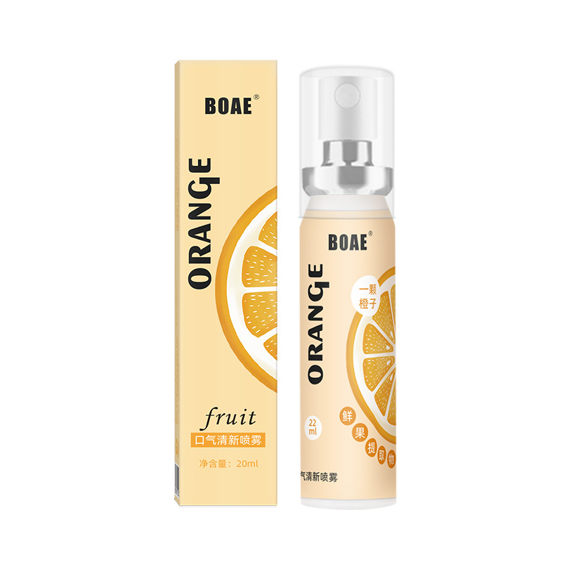 20ml Fresh Lasting Mouth Spray Mouth Freshener Oral Odor Treatment Oral Remove Bad Breath Fruit Litchi Peach Flavor