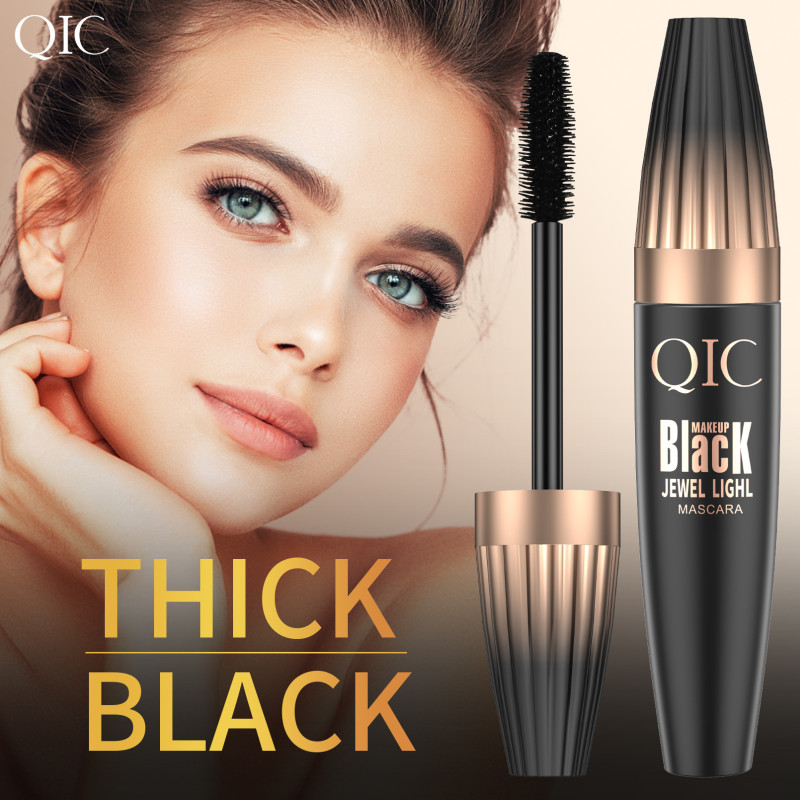 2023 New Product and Abundant 4D eye black Skinny and Thick Rolling Dye Waterproof Makeup