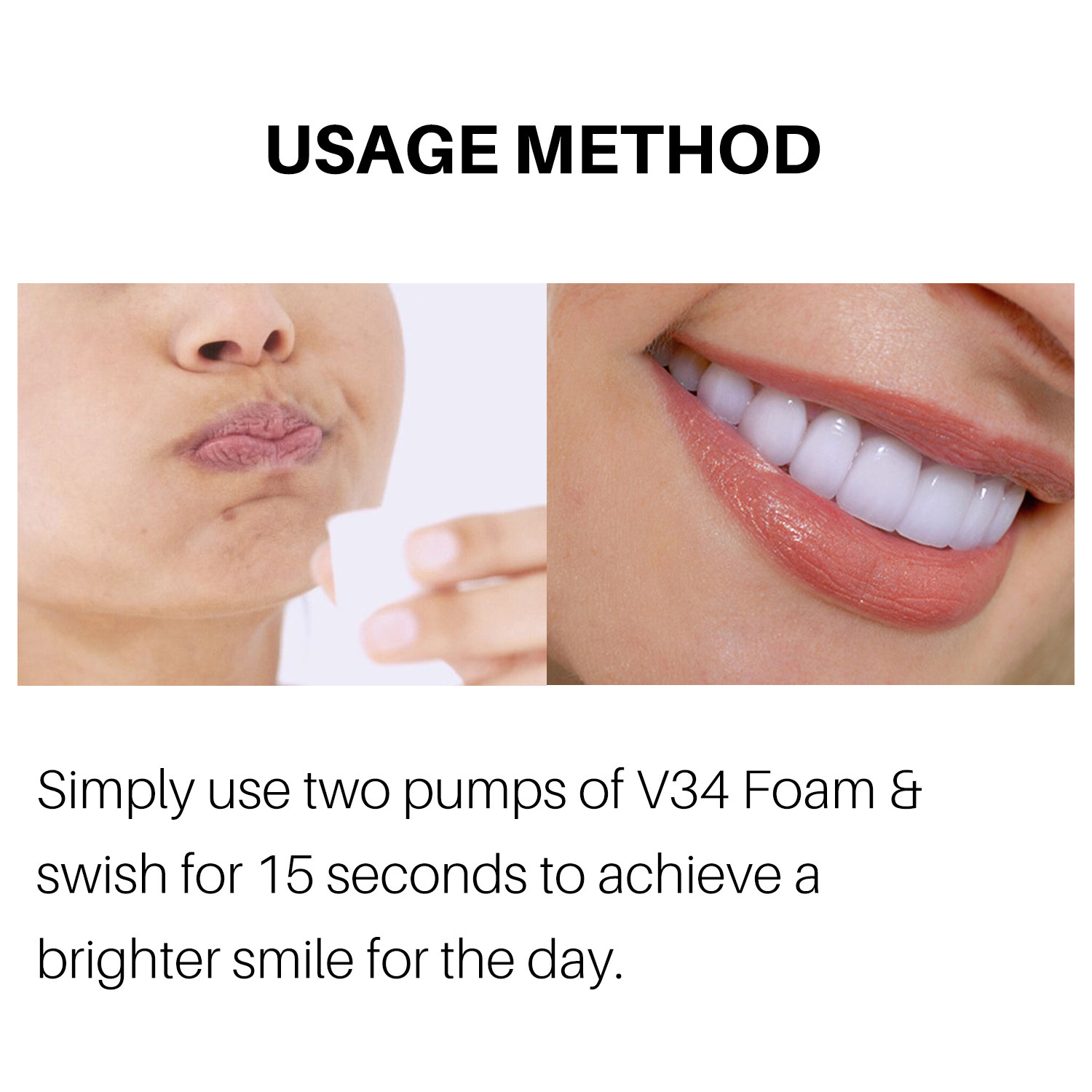 Spot Lotus Spring V34 Teeth Mousse V34 Teeth Mousse to remove smoke stains, whiten teeth, and freshen breath