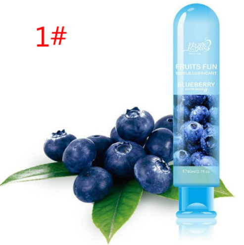 80ml Edible Fruit Flavor Lubricant Water Based Non Toxic Lubricant Sexual Anal Oral Gel Sex Lube For Couple Adult Sex Products