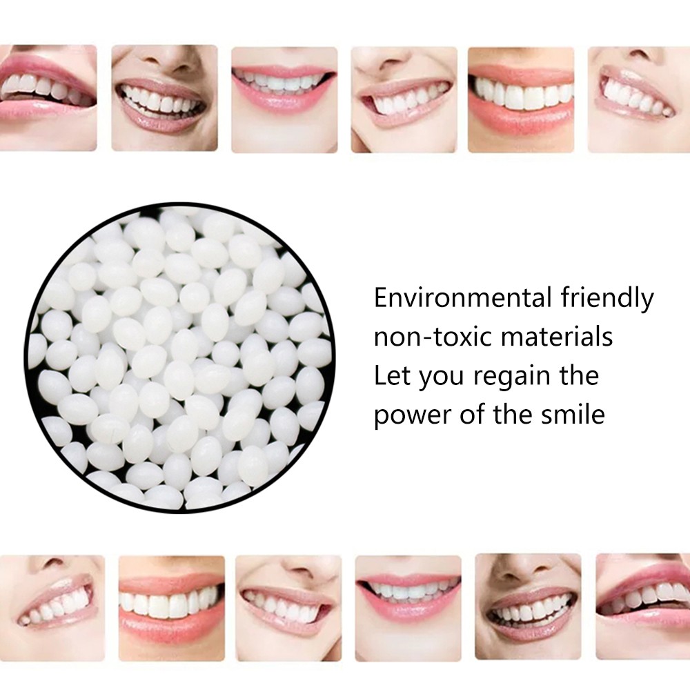 10g Temporary Tooth Repair Kit Teeth And Gaps FalseTeeth Solid Glue Denture Adhesive Teeth Whitening Tooth Beauty Tool #T