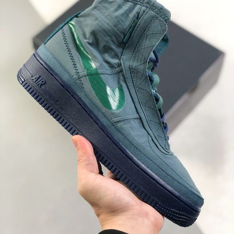 New AJ1 high-tops Blue Sports Shoes Men's Shoe Board Shoes Female Student Breathable Casual Shoes Couple Shoes
