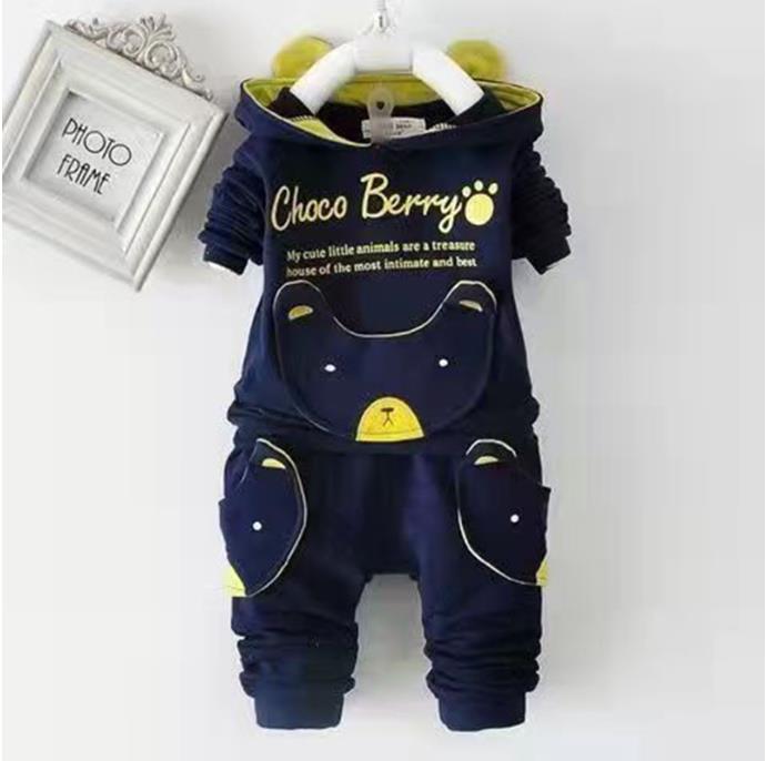 baby Kids Boys Girls Autumn Sport Suit Children Clothing Set Toddler Casual Kids Clothes