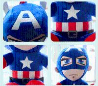 27cm Man Spiderman Plush Toys Movie Dolls Marvel Avengers Soft Stuffed Hero Captain America Iron Christmas Gifts for Kids &