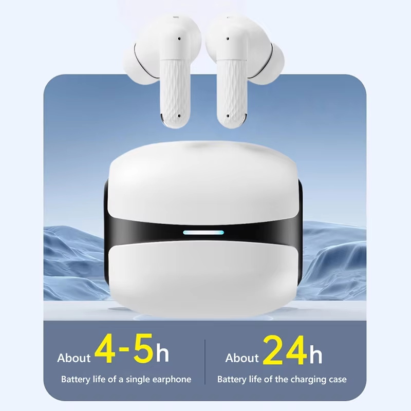 TWS Bluetooth Headphones In-ear Noise-cancelling Ultra-long Battery Life And High-capacity Wireless Bluetooth Headphones