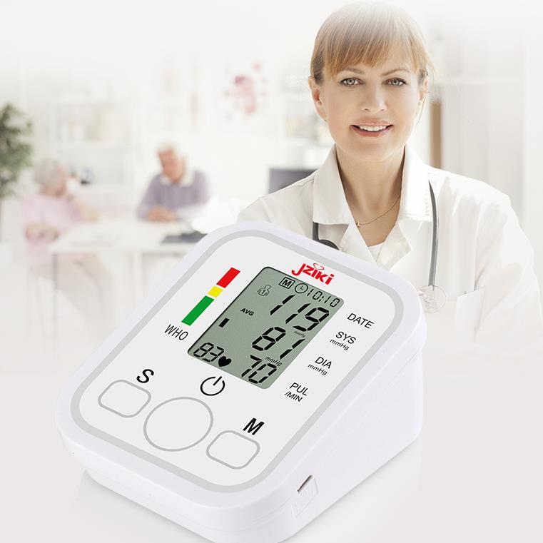 English dry voice electronic sphygmomanometer upper arm type