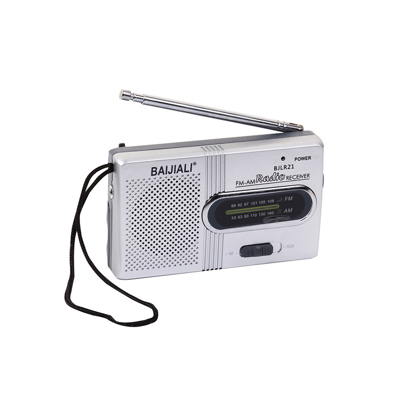 New Portable Elderly Pocket Mini Radio Built-in Speaker Full Band AM/FM Battery Long Standby Strong Signal For Outdoor Sport
