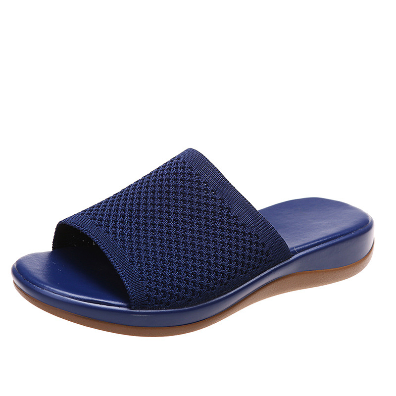 Women Sandals New Summer Sandals Shoes Women Heels Sandals Breathable Mesh Slipper Wedges Chaussure Femme Summer Flip Flops