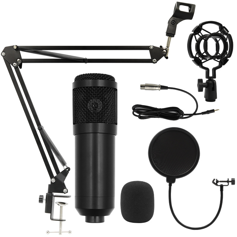 BM800 Professional Condenser Microphone Studio Condenser Microphone Set