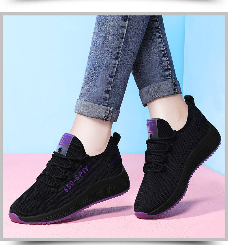 Women's Sport Shoes Female Brand Sneakers Woman Running Shoes Breathable Antislip Light Flats