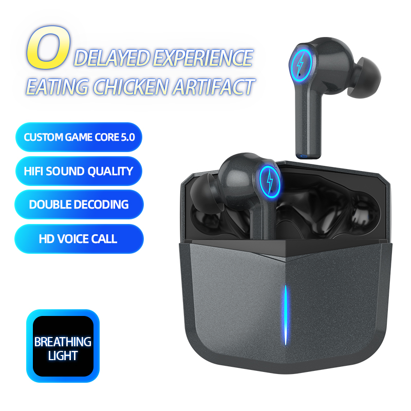 TWS02 Bluetooth 5.0 Headphones 25 Hours Wireless Earphones Sports Waterproof Earbuds TWS Music Headsets with Mic For Xiaomi OPPO