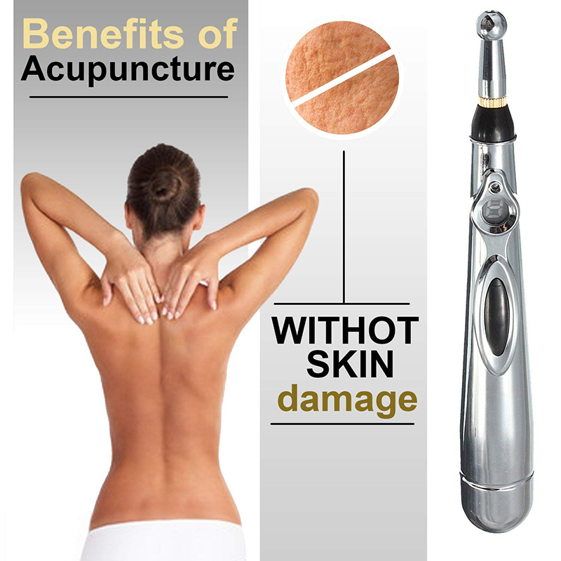 Acupuncture Pen Body Meridian Energy Electric Meridians Laser Therapy Heal Electronic Massage Pen Relief Pain Tools Massager
