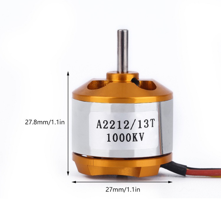 1pcs A2212 Brushless Motor 930KV 1000/1400/1800/2200/2450/2700KV For RC Aircraft Plane Multi-copter Brushless Outrunner Motor
