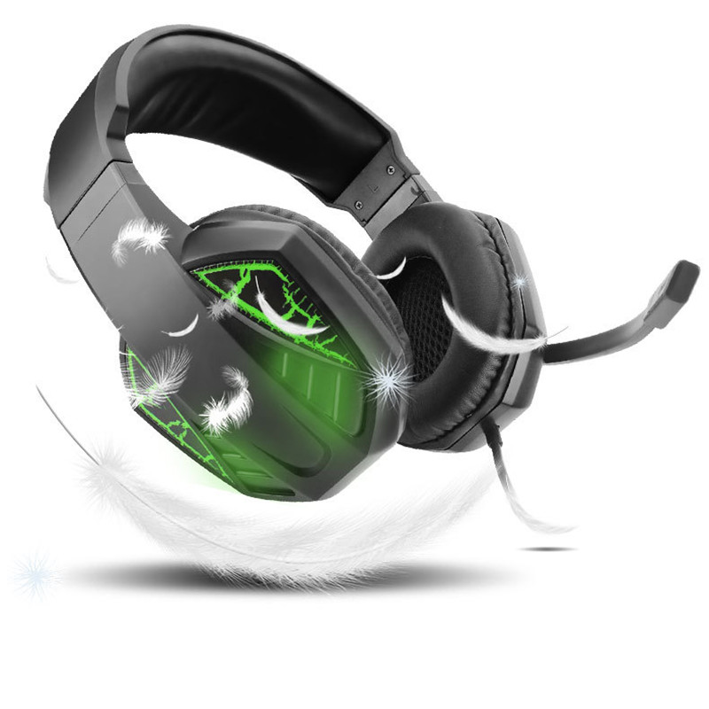 Gaming Headset PRO Gamer Headset Wired Headphones LED USB/3.5mm Headset Gamer With Mic For Xbox PC PS4