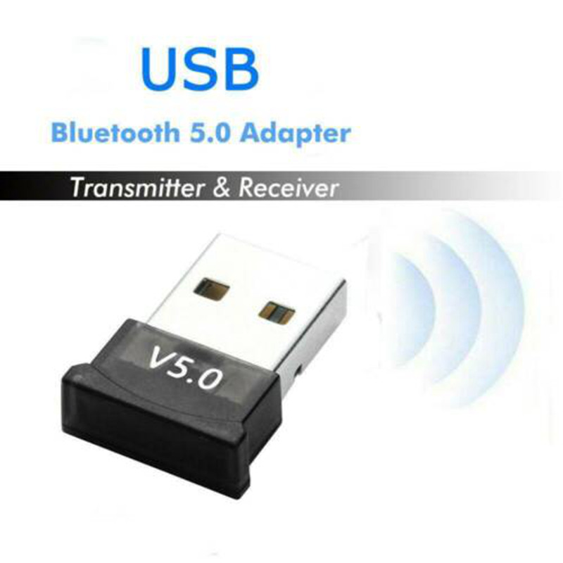 USB bluetooth 5.0 Adapter Wireless Dongle Stereo Receiver for PC Win 10 8 7/XP