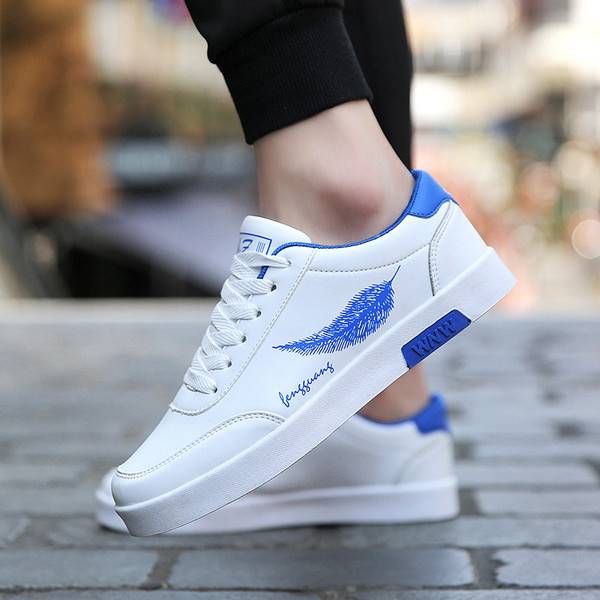 Men's shoes summer new breathable Korean version of the wild flat casual shoes men's sports shoes