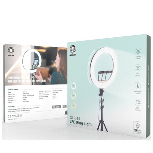 GREEN LION GLR-14 LED RING LIGHT