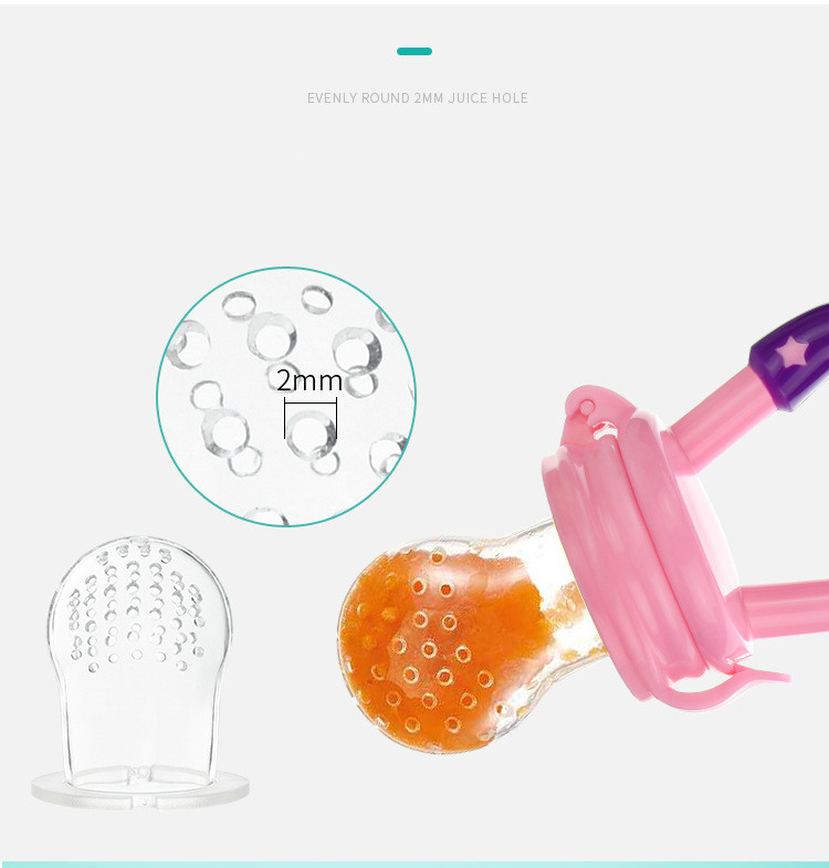 Baby fruit and vegetable music package rubber pacifier teether bite bite bite bag baby fruit food supplement
