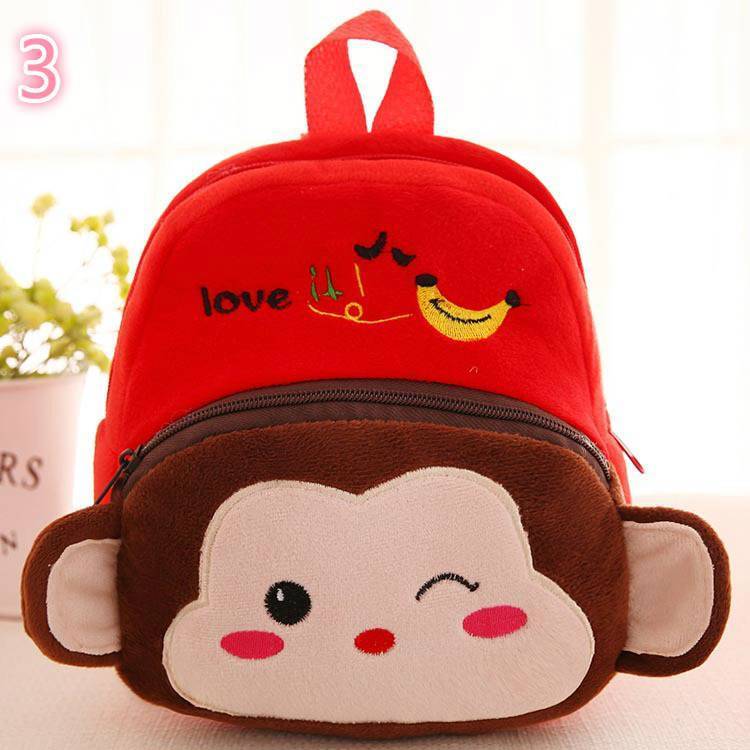 Fashion 3D Creative School Bag Cute Cartoon Plush Toy SchoolbagFashion 3D Creative School Bag Cute Cartoon Plush Toy Schoolbag