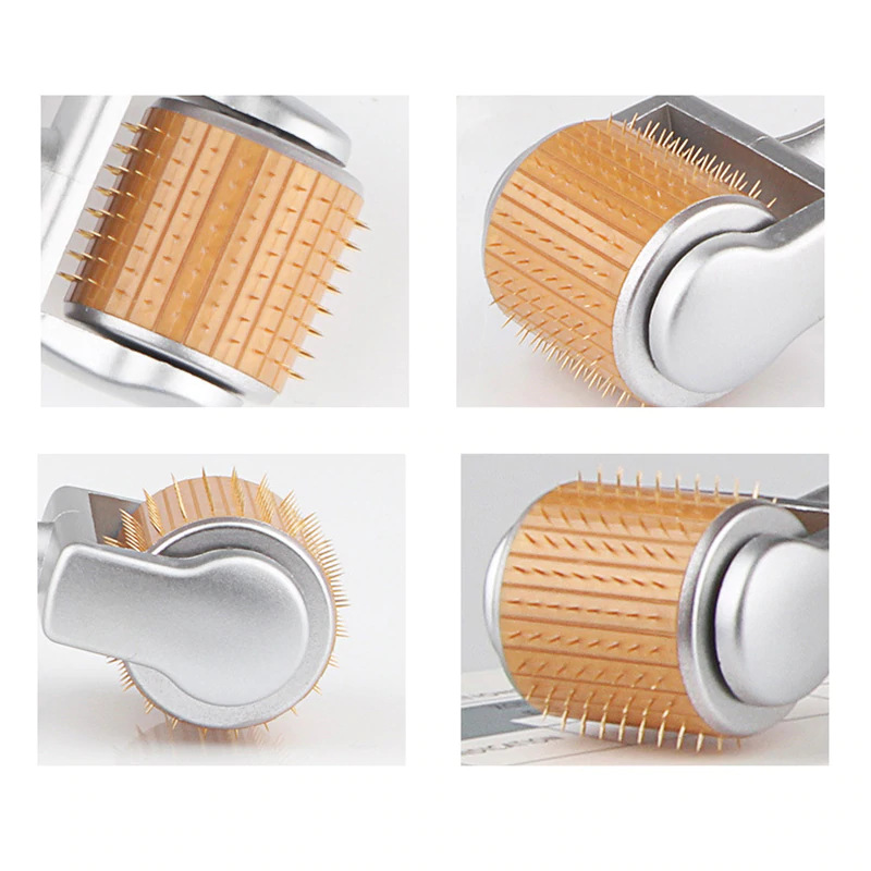 192 Needle Facial Introduction Device Manual Massage Roller Titanium Alloy Micro Needle