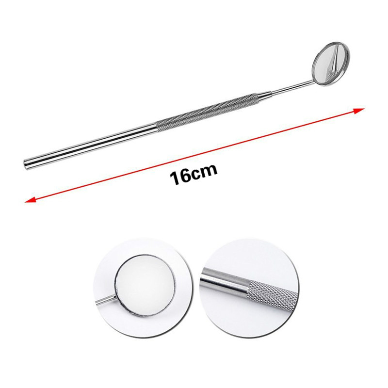 Dental Mouth Mirror Multifunction Checking Eyelash Extension Stainless Steel Teeth Whitening Clean Oral Eyelash Supplies Tools