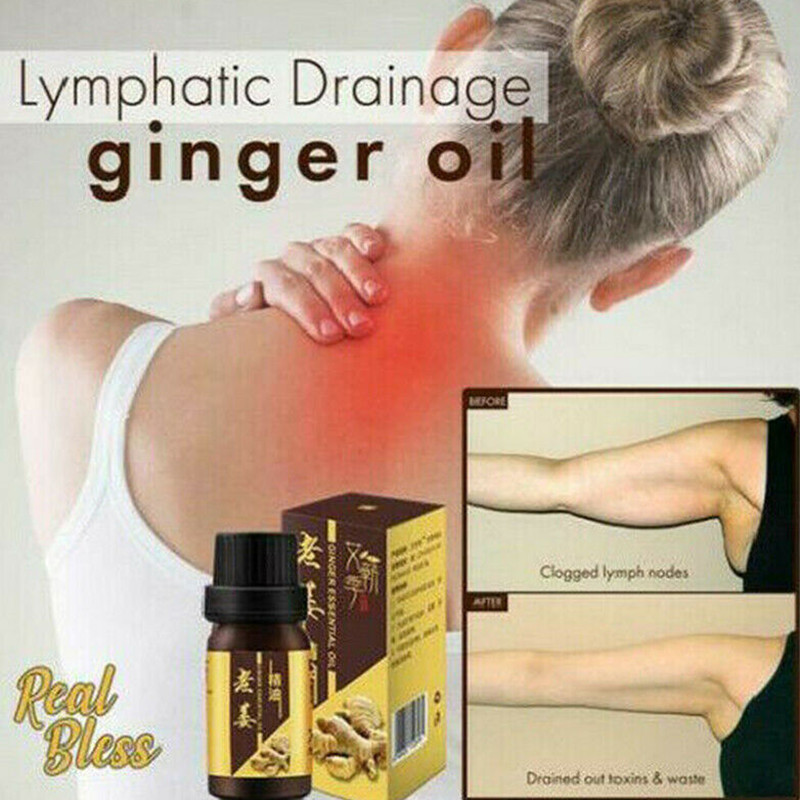 Miracle Ginger Oil Strong Effect Anti-Cellulite Essential Body Wrap Fat Slimming Weight Loss Essential oil 10ml