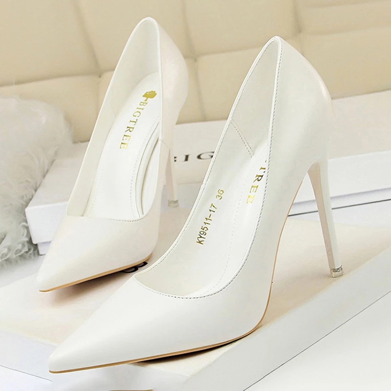 women fashion sweet light weight spring & summer hollow out square heel shoes lady classic office work shoes