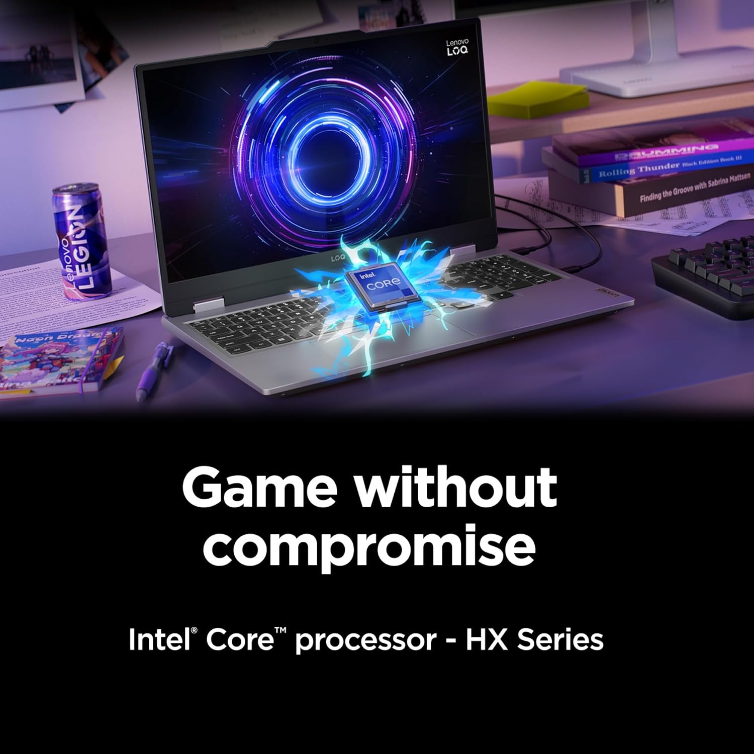 Lenovo Legion LOQ AI-Powered Gaming Laptop - Intel Core i7-13650HX - 15.6" FHD IPS Display, 144Hz - GeForce RTX 5050-16GB Memory - 1TB Storage - G-Syn